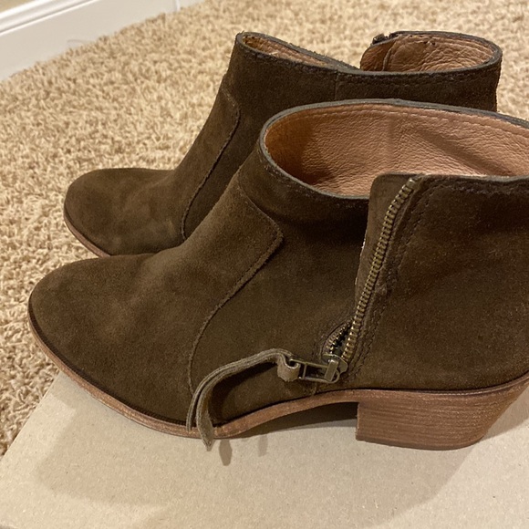 Madewell Janice suede Boots size 9.5 - Picture 5 of 7